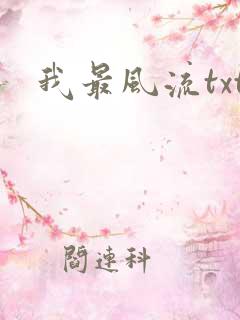 我最风流txt