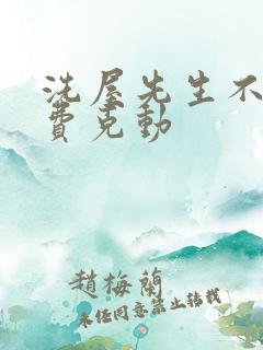 洗屋先生不打马费克动