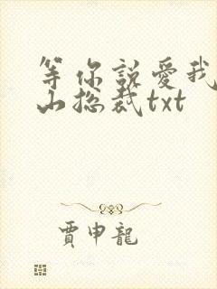 等你说爱我之冰山总裁txt