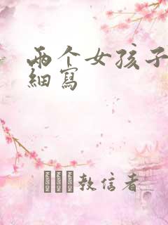 两个女孩子开车细写