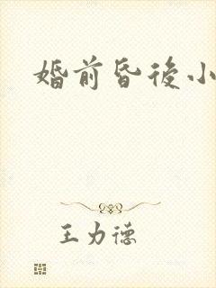 婚前昏后小说