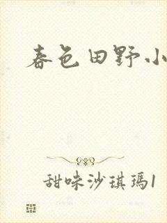 春色田野小说