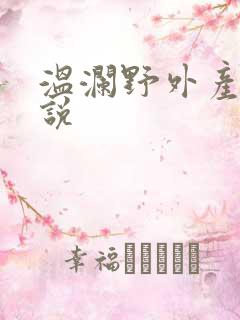 温澜野外产子小说