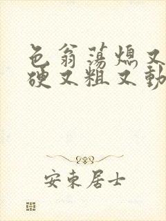 色翁荡熄又大又硬又粗又动态图