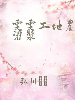 雯雯工地农民工灌浆