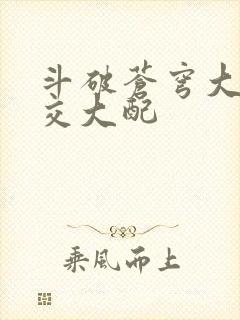 斗破苍穹大乱斗交大配