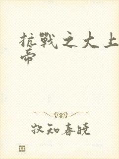 抗战之大上海皇帝