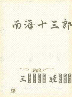 南海十三郎小说
