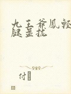 九王爷凤轻尘把腿并拢