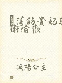 滛荡的贵妃与侍卫偷欢