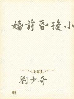 婚前昏后小说