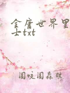 金庸世界里的道士txt