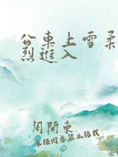 公车上雪柔被猛烈进入