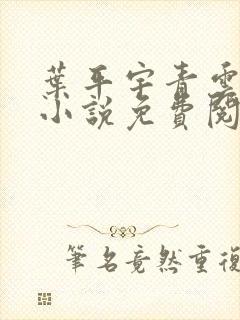 叶平宇青云直上小说免费阅读