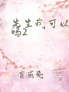 先生我可以上你吗2