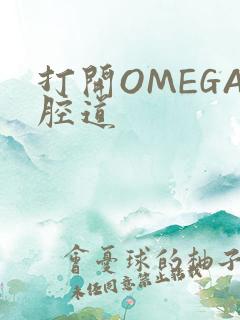 打开OMEGA腔道