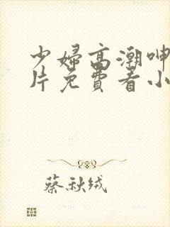 少妇高潮呻吟A片免费看小说