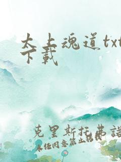 太上魂道txt下载