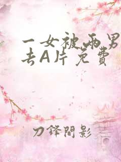 一女被两男桶进去A片免费