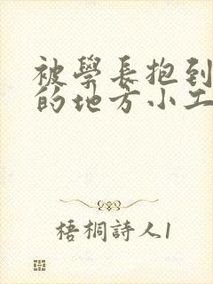 被学长抱到没人的地方小工具