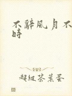 不辞风月不负当时