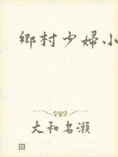 乡村少妇小说