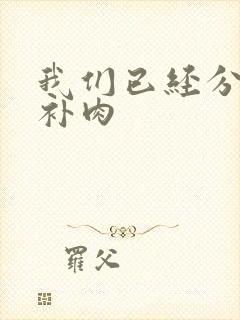 我们已经分手了补肉