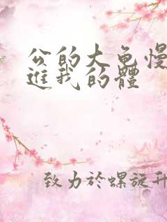 公的大龟慢慢挺进我的体