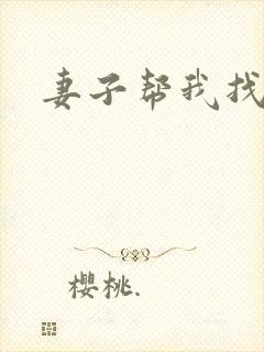 妻子帮我找老婆