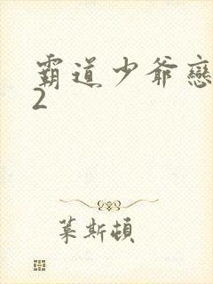 霸道少爷恋上我2