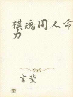 棋魂同人命运之力