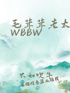 毛茸茸老太BBWBBW