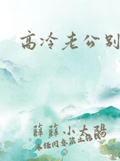 高冷老公别诱我