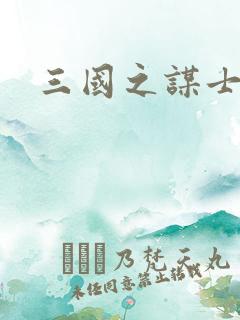 三国之谋士天下