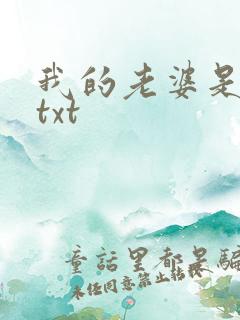 我的老婆是上司txt