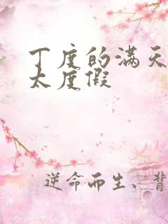 丁度的满天星太太度假