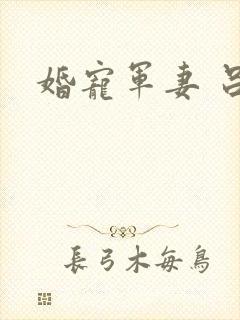 婚宠军妻 吕颜