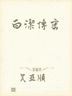 白洁传密
