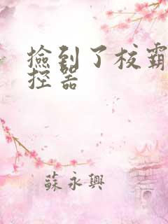 捡到了校霸的遥控器