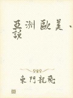 亚洲 欧美 小说