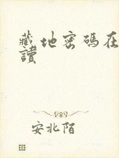 藏地密码在线阅读