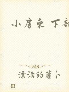 小房东 下部