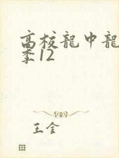 高校龙中龙第二季12