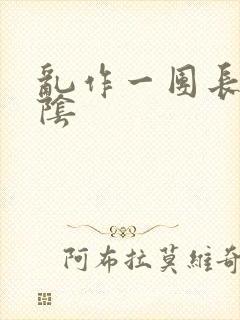 乱作一团长日光阴