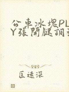 公车冰块PLAY张开腿调教