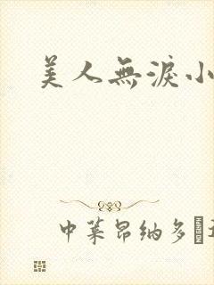 美人无泪小说