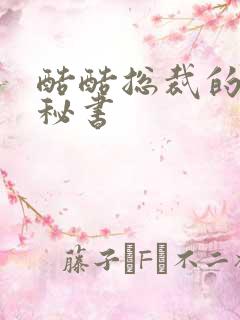 酷酷总裁的万能秘书