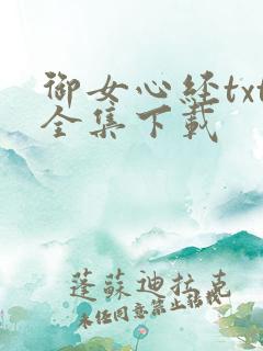 御女心经txt全集下载