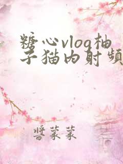 糖心vlog柚子猫内射频