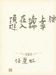 顶在墙上腰一沉进入师尊